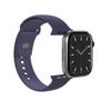 Pasek Silikonowy Na Apple Watch 44/45/46/49mm Icon - Granatowy