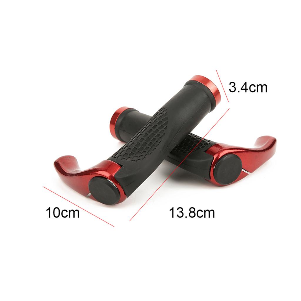 Fahrradlenkerabdeckung Mountainbike Rennrad Lock-on Griff Lenkergriff Set Rot