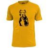 Herren Pitbull Hund Schablone T-Shirt Hund Hund Haustier