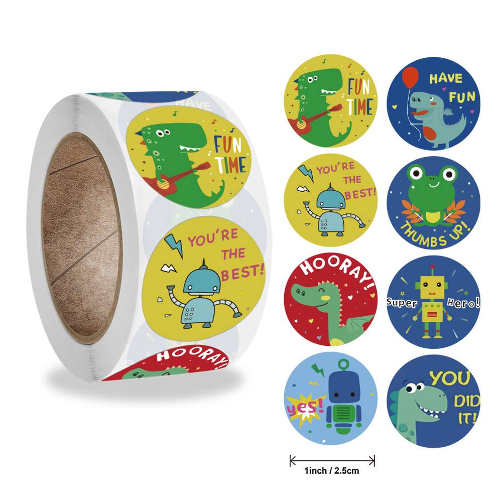 

Около 500 шт., 1 дюйм, наклейка с изображением мультяшного животного, детская этикетка, спасибо, милая игрушка, игровая наклейка, сделай сам, подарок, уплотнительная этикетка, украшение 2.5cm / 1inch