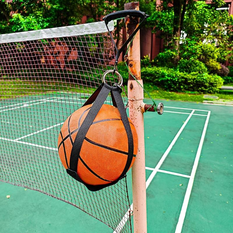 Cinghia Porta Pallone da Calcio e Basket da Portare per Allenamento Gioco per Esterno Interno Calcio da Strada Basket Pallavolo