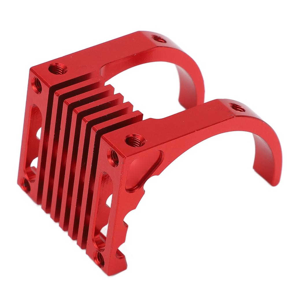 Motor Heat Sink Aluminum Alloy Hollow Bottom RC Motor Heat Sink for 550 3650 3660 3670 3674 Red