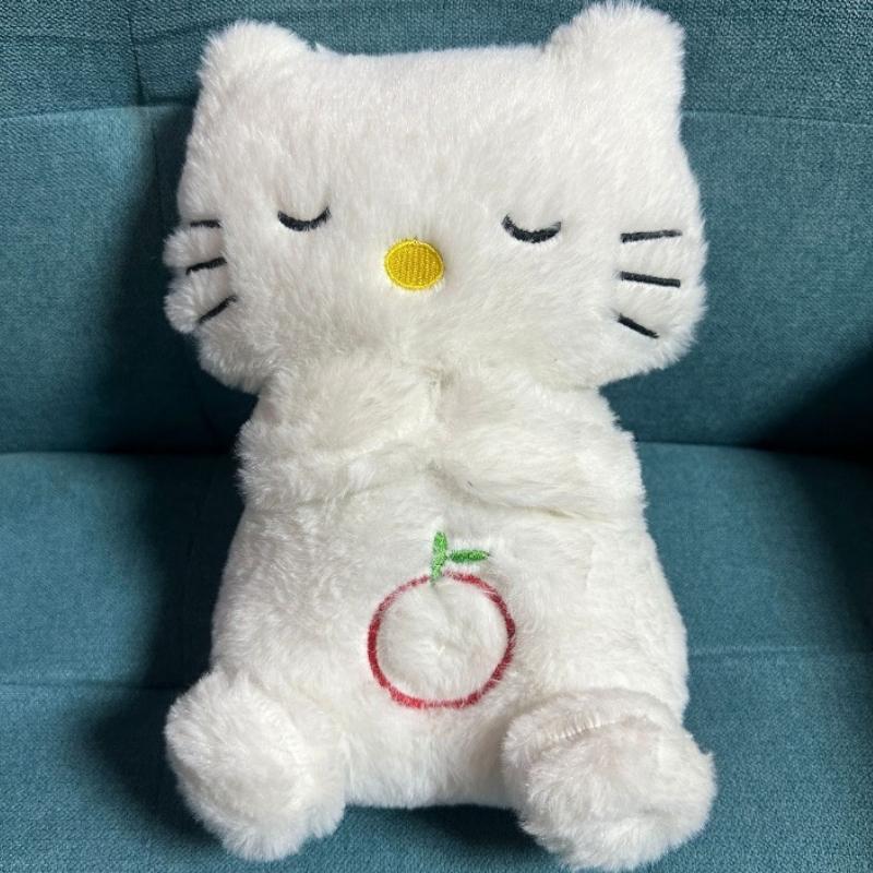 

Cartoon Latest Glowing Breathing Music HelloKitty Plush Doll Adorable Animal Cat Children s Sleep Companion Soothing Plush Playthings Gifts 28 18 15 260g