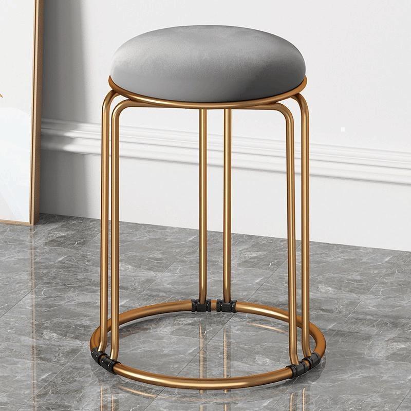 Light Luxury Stackable Round Stools for Home, Modern Minimalist Dining Table Stools,Balcony & Camping, As Easter Decorations