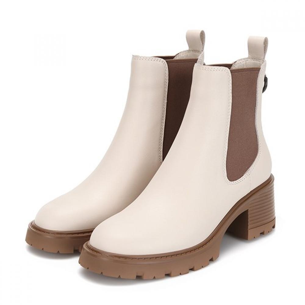 

Barbara Leather 6.5cm Chelsea Ankle Boots Bbg861iv 250mm