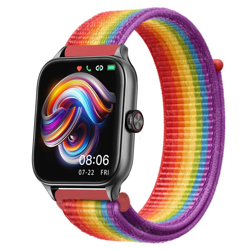 20mm 22mm Nylon Bandje voor Amazfit Balance 2 1/GTR 4 3 Pro 47mm/Bip 6 5 Sport Horlogeband Correa voor Amazfit Active 2/GTS 4 3 Riem