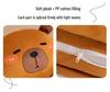 Kids' Plush Folding Stool: Panda, Capybara & Cow Design, Perfect for Playroom or Gift
