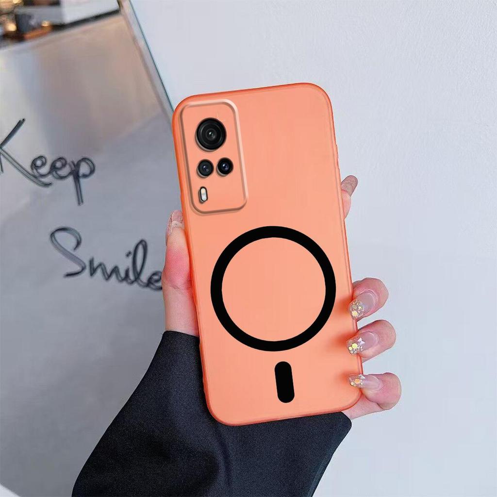 Case for Vivo Y53s 4G,Y51,Y31 2020 Premium Magnetic Matte Phone Casing Protection Cover
