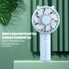 Ruční malý ventilátor se 3 nastaveními rychlosti Silné proudění vzduchu Nízká hlučnost Kapesní ventilátor napájený přes USB dobíjecí baterie