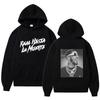 Anuel AA Printed Hoodie Sweatshirt Coat Real Hasta La Muerte Casual Sportswear