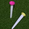 Durability Golf Tees Stand Angles Adjustable Golf Tees Base Golf Ball Nails Tees for Various Skill Level