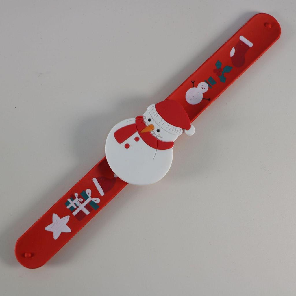 Children's Christmas Snap Bracelet – Holiday Themed Party Toy