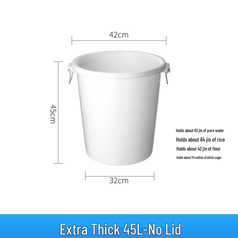 Large Round Commercial Trash Can