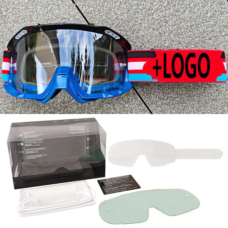 Outdoor Cycling Goggles Mountain Bike Dirt ATV Snowboarding Windproof Sport Sunglasses With Interchangeable Lenses