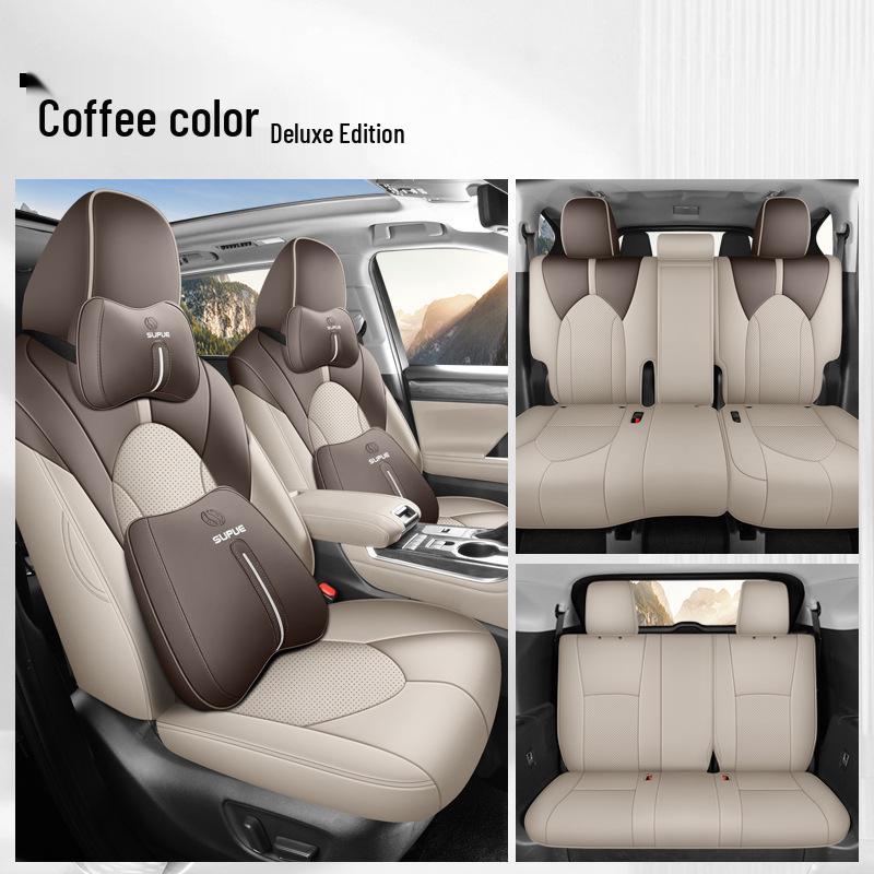 Custom Seat Covers for 2022-2026 Toyota Highlander: 7-Seater & 5-Seater Full Coverage