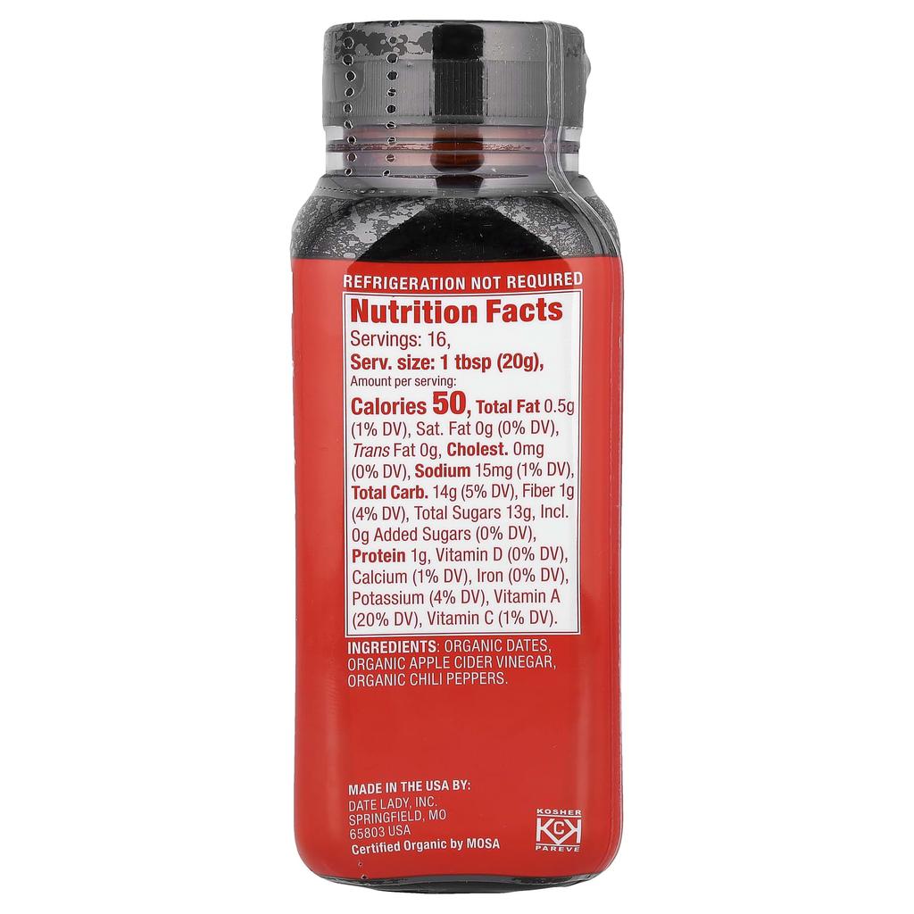Date Lady, heißer Dattelsirup, 312 g (11 Unzen)