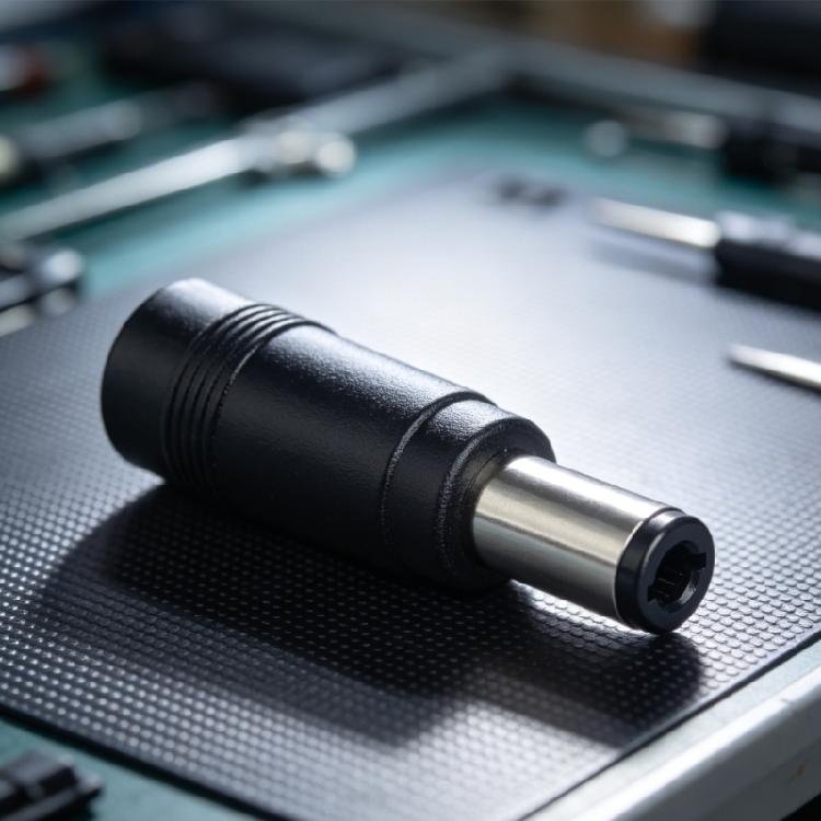 DC5521 Female Connector Converters, 5Pack Direct Current Barrels Adapters with DC6.5X3.0Mm/DC6.3X3.0Mm Male Plugs Output and Direct Connection