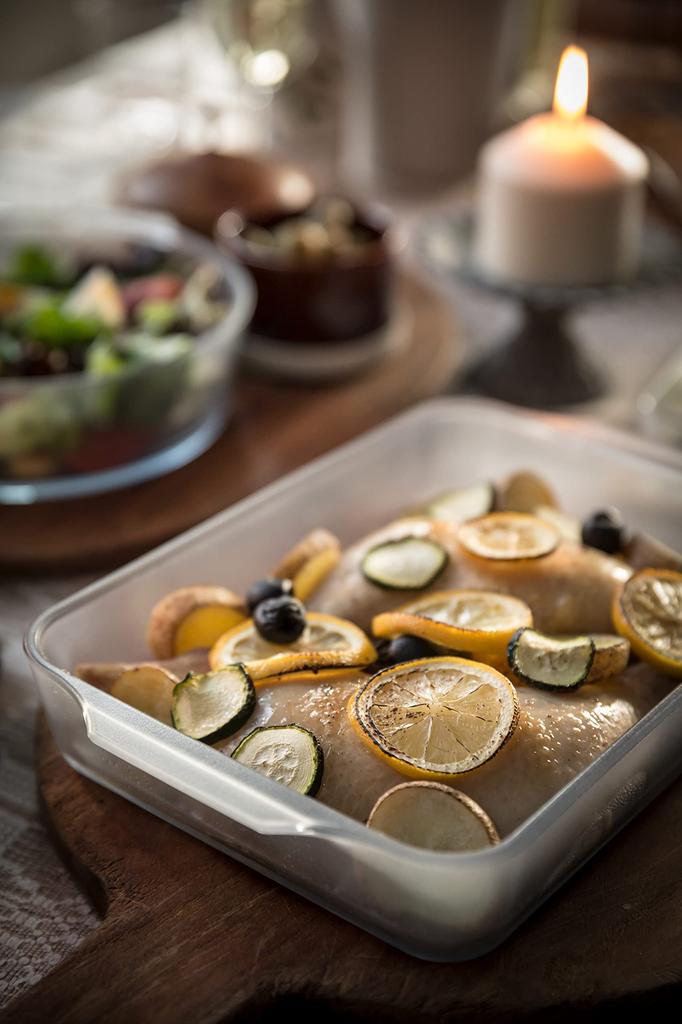 Adelia Cerabake Rectangle Roaster M, Microwave and Oven Safe