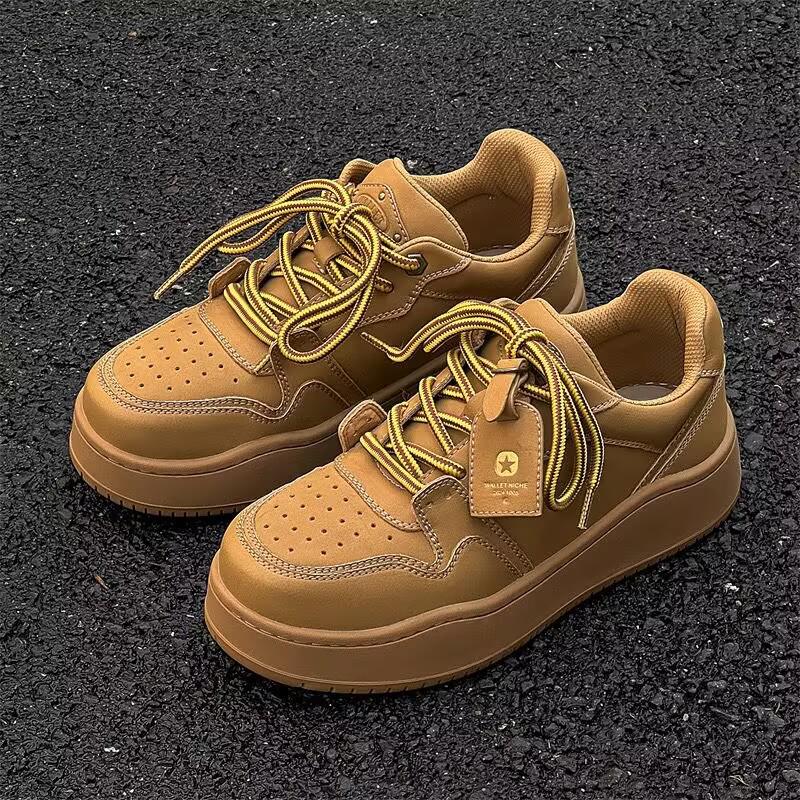 Niche Y2K High Street Lace-up Platform Sneakers