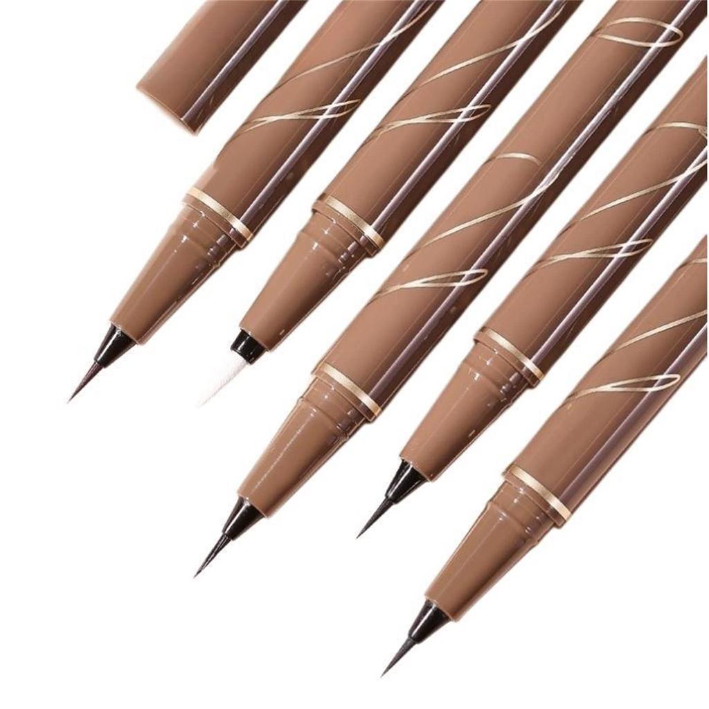 SUIKONE Liquid for Lower Waterproof Waterproof and Cosmetics Gray Eyeliner, Ultra-Fine 0.01mm, Eyelashes, Eyeliner, Under-Eye Liner, Lasting,
