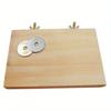Parrot Hamster Stand Board Wood Perch Stand Platform Rectangle Shelf Stand Board Toy Cage Stand Board Bird Accessories