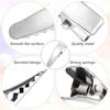 Krokodil-Haarspangen, Silbernes Metall-Krokodil-Haarnadeln Kleine Krokodil-Klammer für Haar-Accessoires Bastelzubehör DIY-Bedarf