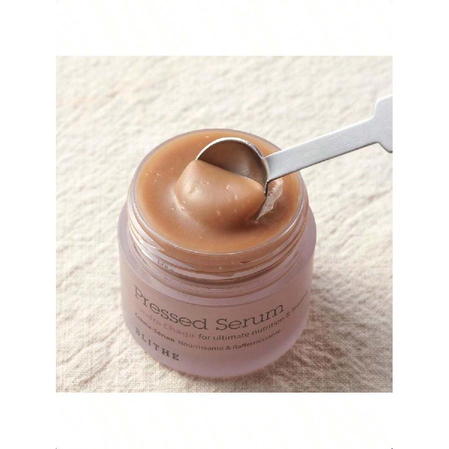 Blithe Pressed Serum Chaga Mushroom 50ml - Advanced Skin Tightening Cream For Face, Face Tightening And Lifting Formula For A Natural Face Lift