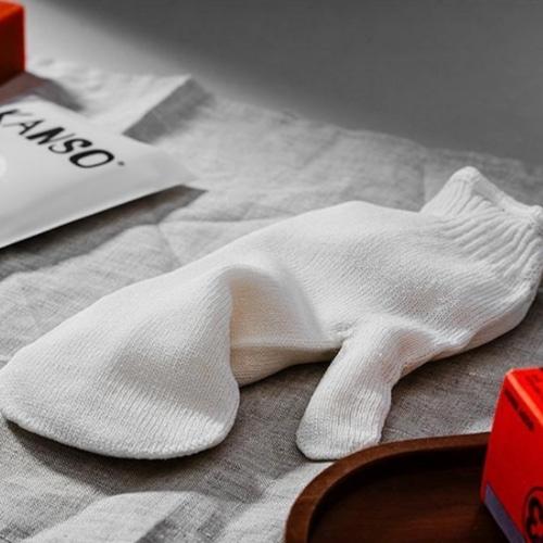 KANSO Exfoliërende Sonmoa Douchehanddoek 1 paar