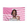 Pop Rapper Playboi Carti American Flag Tapestry Wall Art Cool Stuff For Room Y2K Aesthetic Room Decoration Accessories