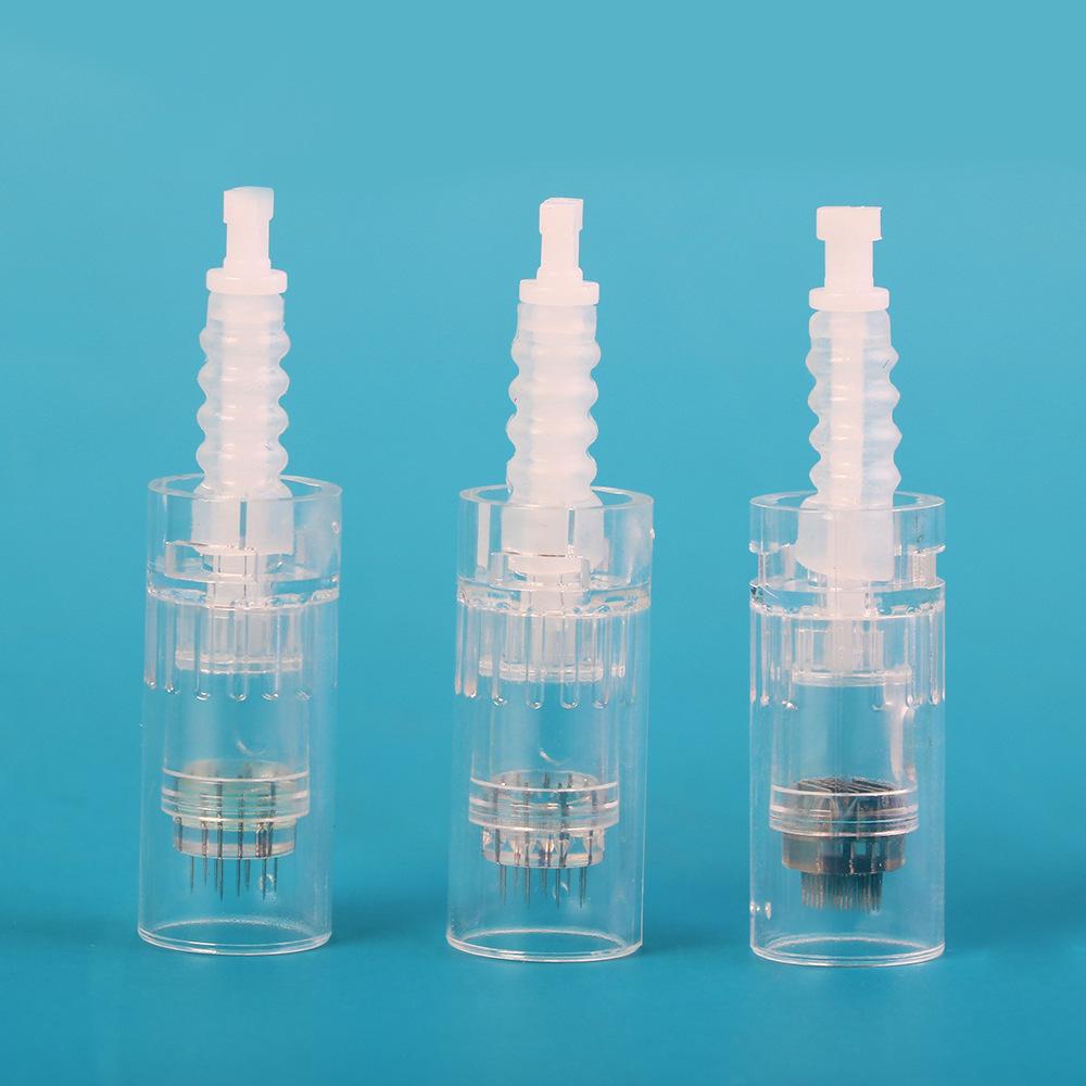 

Sterile Disposable Nano Microneedle Stamp Heads, Multi-Size, White Bayonet 24 Needles