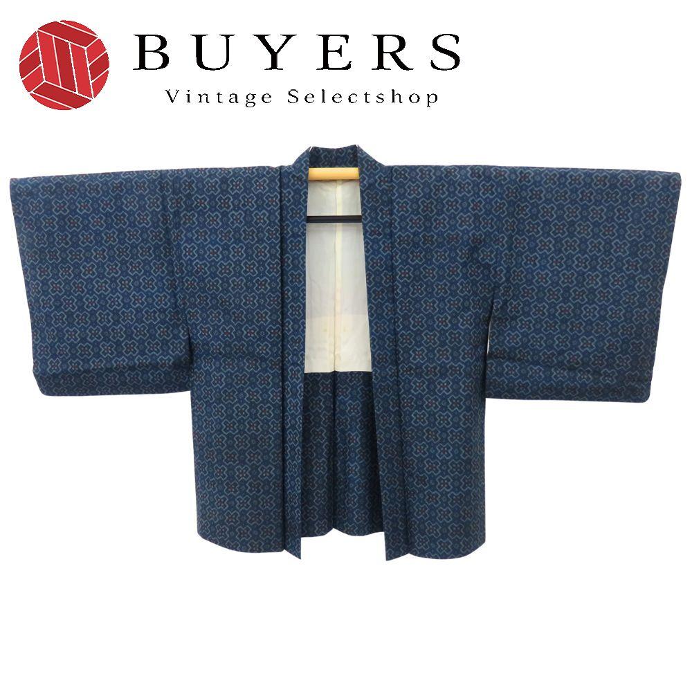 Haori Pure Silk Navy Pongee Fabric Modern Stylish Japanese Kimono Kimono Ladies Women