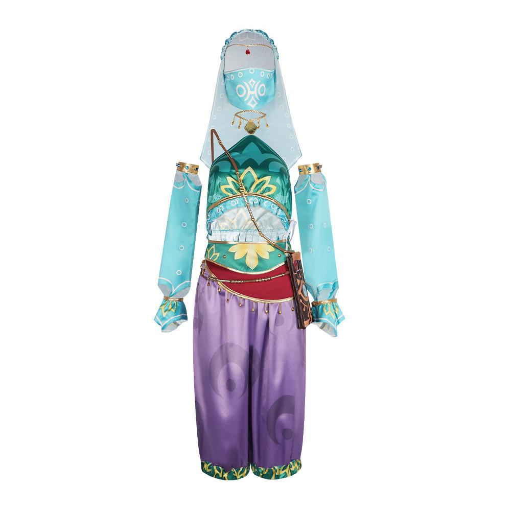 Princess Zelda Cosplay Costume For Women Anime Game Kingdom Tears Halloween Outfit S-m L-xl 2xl-3xl