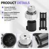 Oil Pressure Sensor Switch with Filter For Pontiac G8 For GMC Yukon For Buick For Cadillac Chevrolet 12621234 12673134 12596951