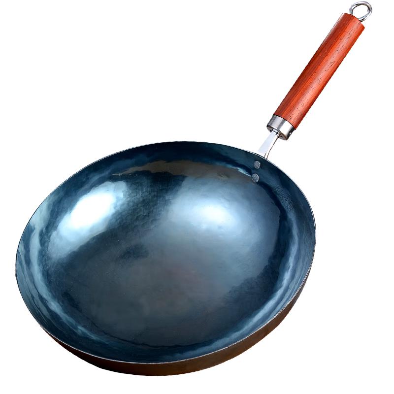 Old Nie s Family Zhangqiu Hand-Forged Wrought Iron Non-Stick Wok