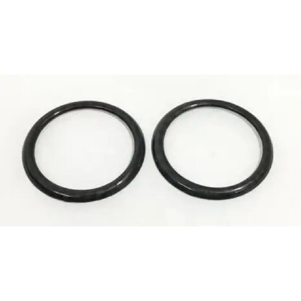 For Mazda CX-3 CX3 2017 2018 Car Stick Ide Audio Speak Sound Inner Front Dashboard Trims Circle Trim 2PCs