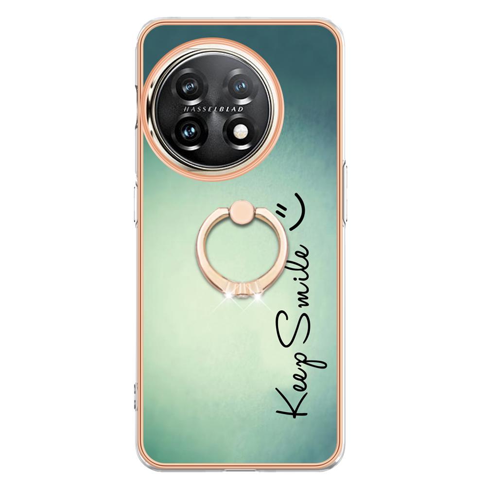 

Роскошный IMD гальванический каркас противоударный чехол из ТПУ для телефона с металлическим кольцом-подставкой для OnePlus 11/OnePlus Nord N300 N20 N30/OnePlus CE 3 Lite 5G OnePlus 11