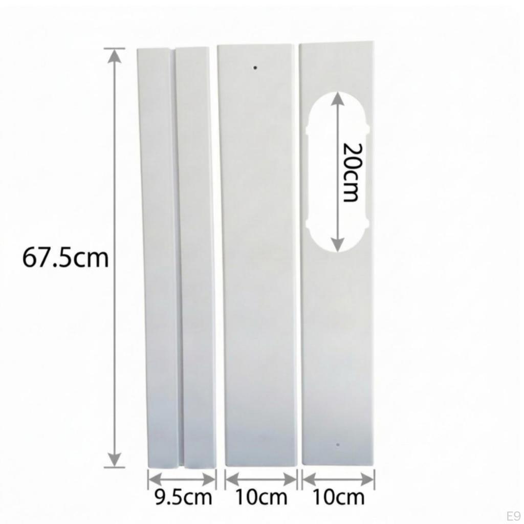 Portable Air Conditioners Exhaust Hose Extendable Corrugated for Window