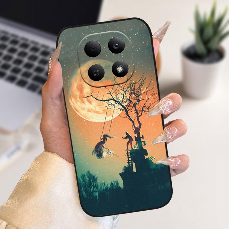 For Redmi Note15 15Pro Case Flowers Lion Camera Protection TPU Silicone Soft Cover For Xiaomi Redmi Note 15 Pro 4G 5G Fundas