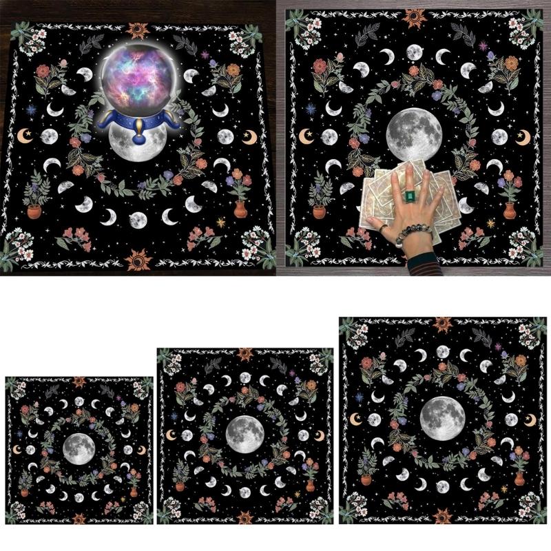 Board Game Pad Astrological Oracles Table Cover Card Mat Divinations Tablecloth