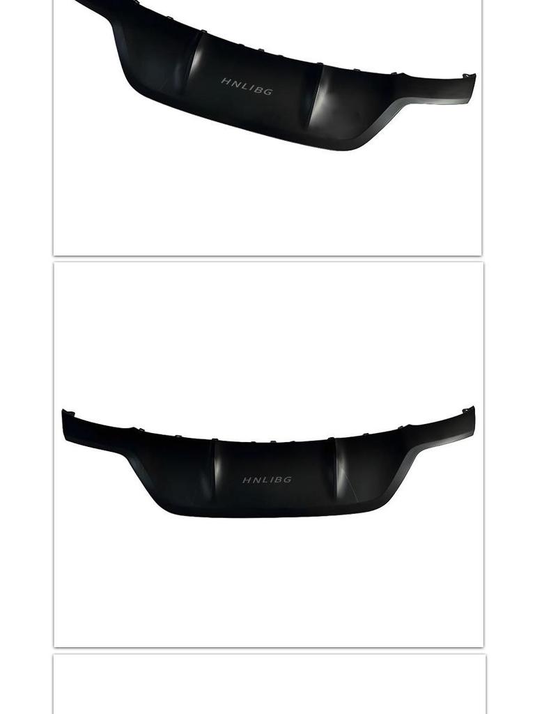 2020 Land Rover Evoque Rear Bumper Underbody Protection Plate (Black) - Trailer Cover LR117423