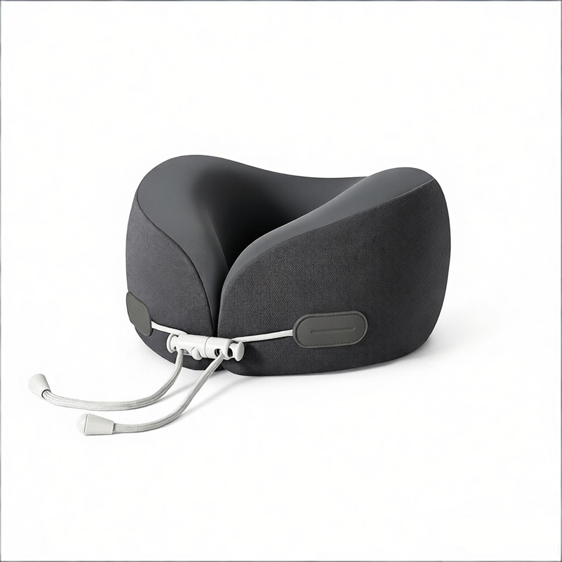 

U-shaped pillow memory cotton slow rebound neck pillow portable storage travel aircraft pillow
