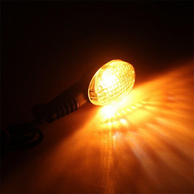 2Pcs Motorcycle Turn Signals Light Indicator Blinker Lamp For Kawasaki KLX 250SF KLX250S 2009-2018