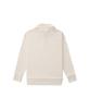 STCO Pleated Half-Zip T-Shirt Ivory (Oversized)_Stsua09Osi