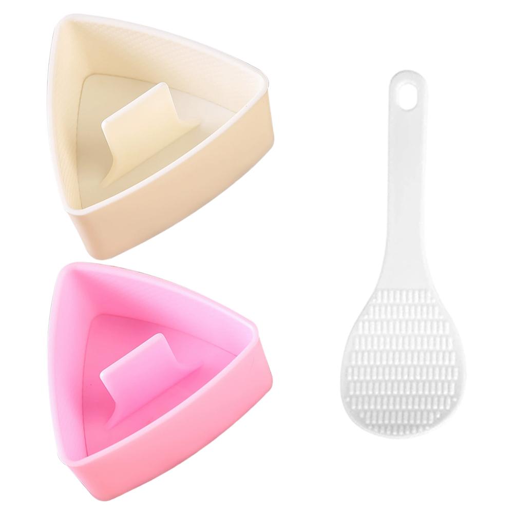 Onigiri Sushi Maker Mold Kit Classic Triangle Rice Ball Mold Maker Sushi Mold Musubi Press Mold For Kid Lunch Bento