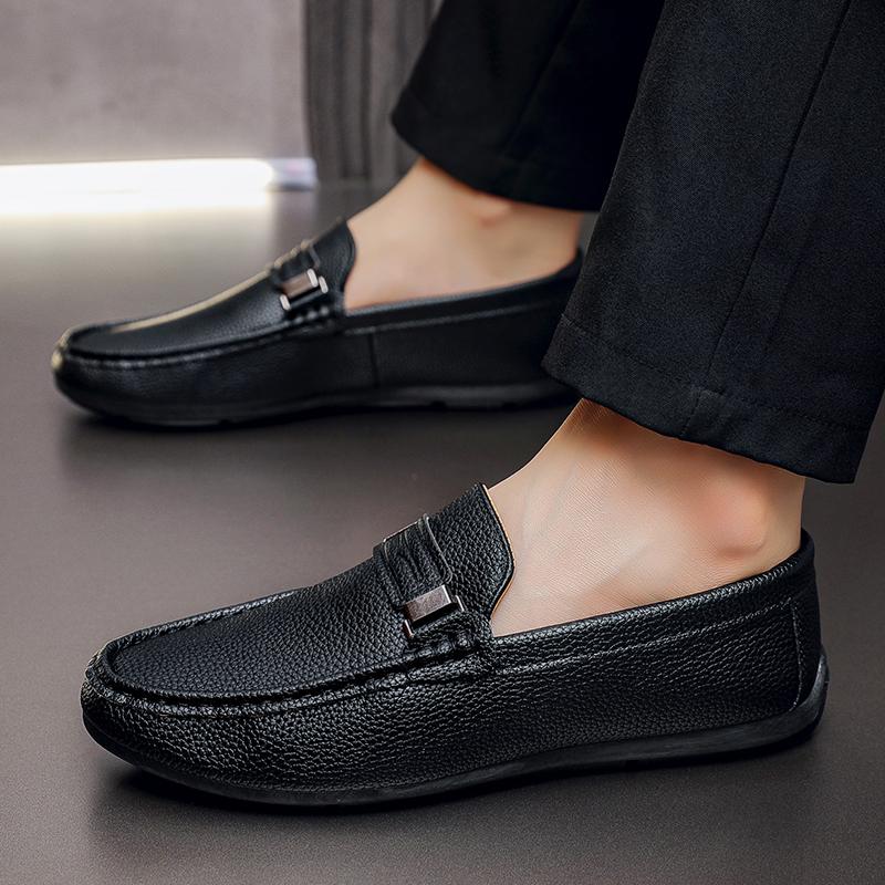 

Модная белая мужская обувь для платья Мужская формальная обувь для мужчин Элегантная повседневная деловая социальная мужская обувь Свадебная обувь Обувь для вождения 39 чёрный