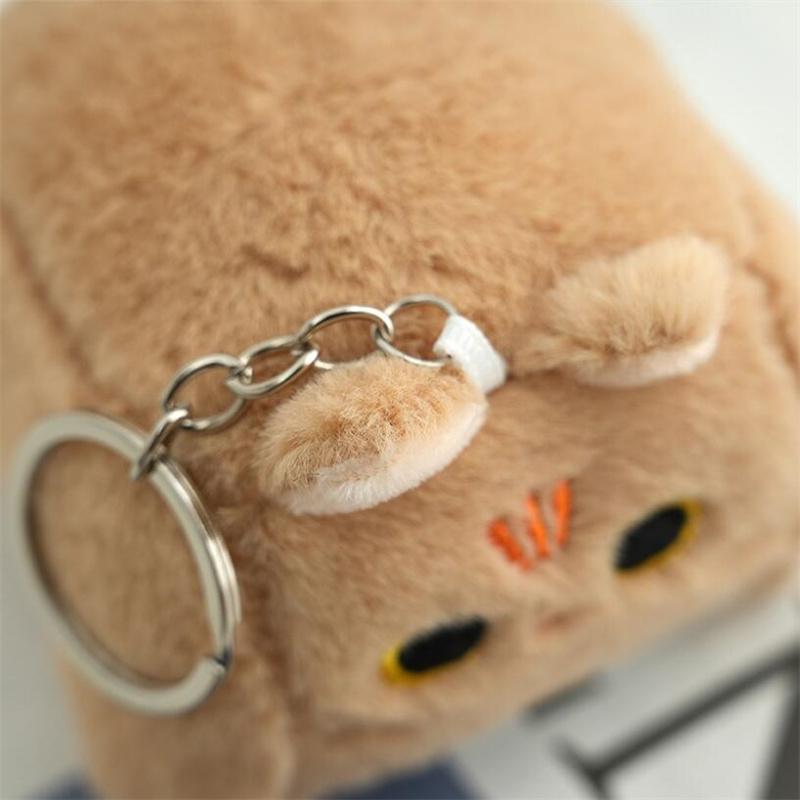 12CM Cats Stuffed TOYS Keychain Cat Gift Plush TOY DOLL for Kid's Party Birthday Plush Toys for Girl