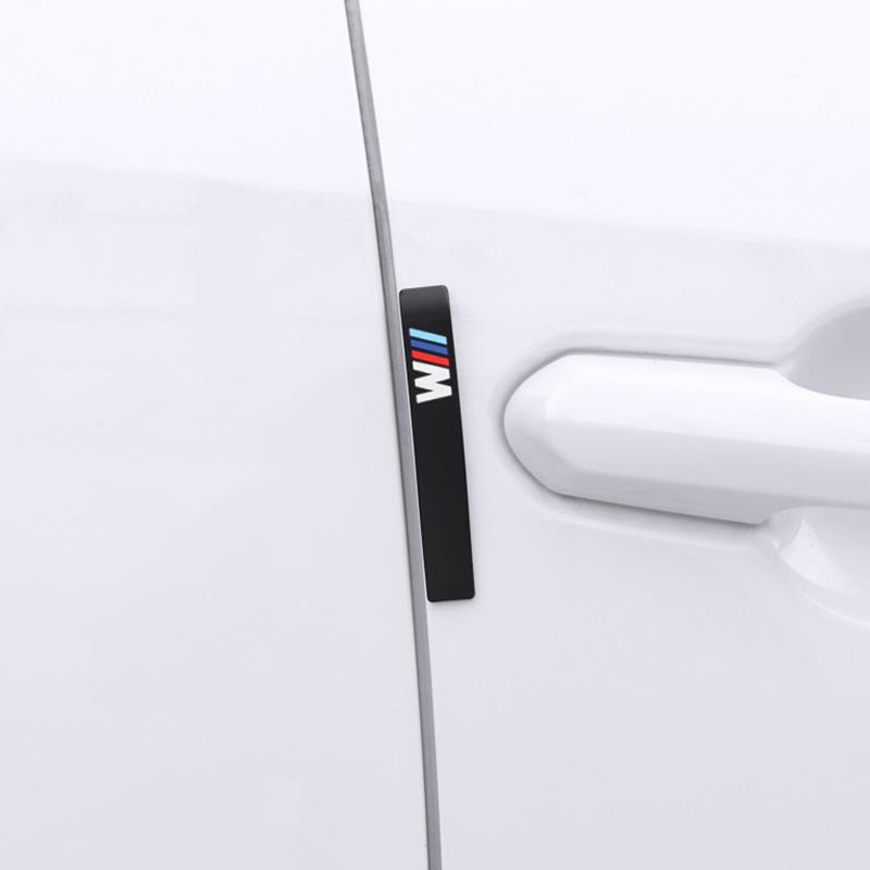 6Pcs Car Door Anticollision Rubber Strip Anti Scratch Stickers For BMW X1 X2 X3 X5 X4 X6 X7 G30 G20 G32 G11 G12 F40 F30 F20 F10 cwdf40