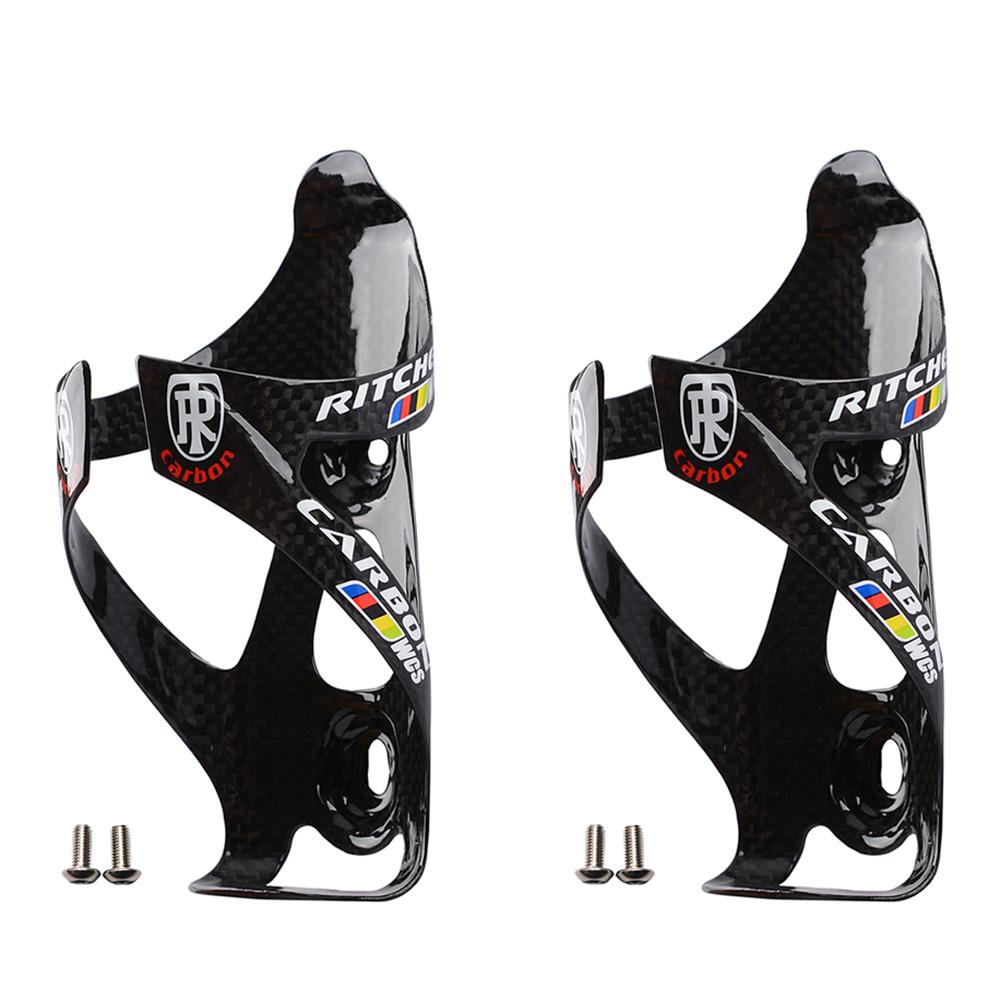 

2 шт. Полностью из углеволокна Велосипедная флягодержатель MTB Дорожный велосипед Держатель для бутылки Сверхлегкое Велосипедное оборудование Матовый/Глянцевый