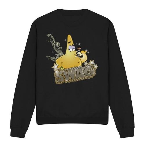 SpongeBob SquarePants Unisex Adult Patrick Has Swag Sweatshirt