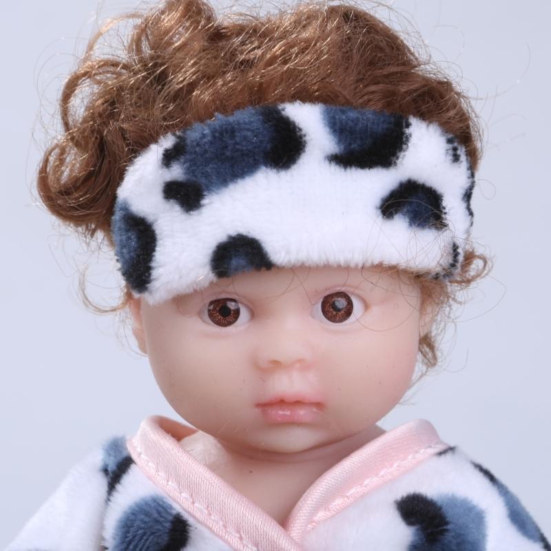 6in Baby Doll Reborns Doll Nurturing Doll Realistic Handmade FullBody Silicone Reborns Toy Parenting Game Popular Gift